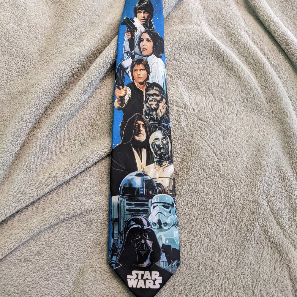 1994 Star Wars Necktie WallyWear/Ralph Marlin